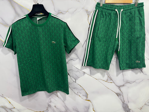 COMPLETO LACOSTE ( SHIRT+BERMUDA)